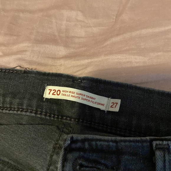 Levi skinny stretchy jeans 27 - Picture 3 of 4